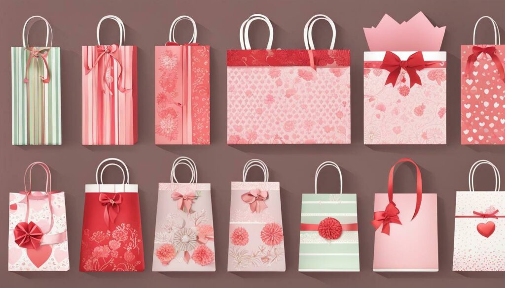 gift bags for various occasions