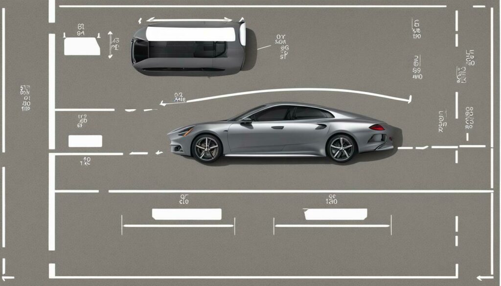 ideal parking space dimensions