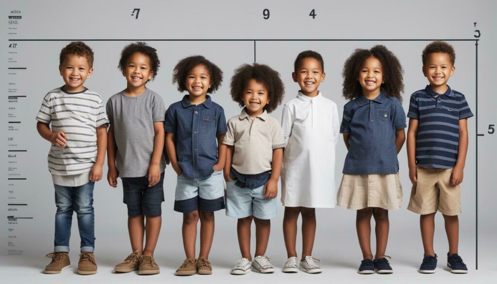 kids clothing size guide