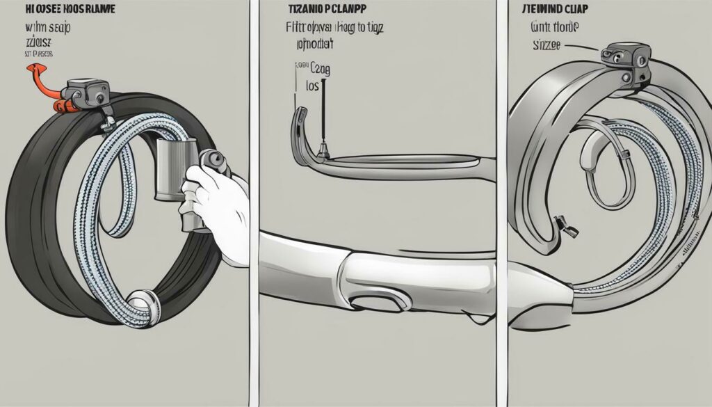 selecting the correct hose clamp size