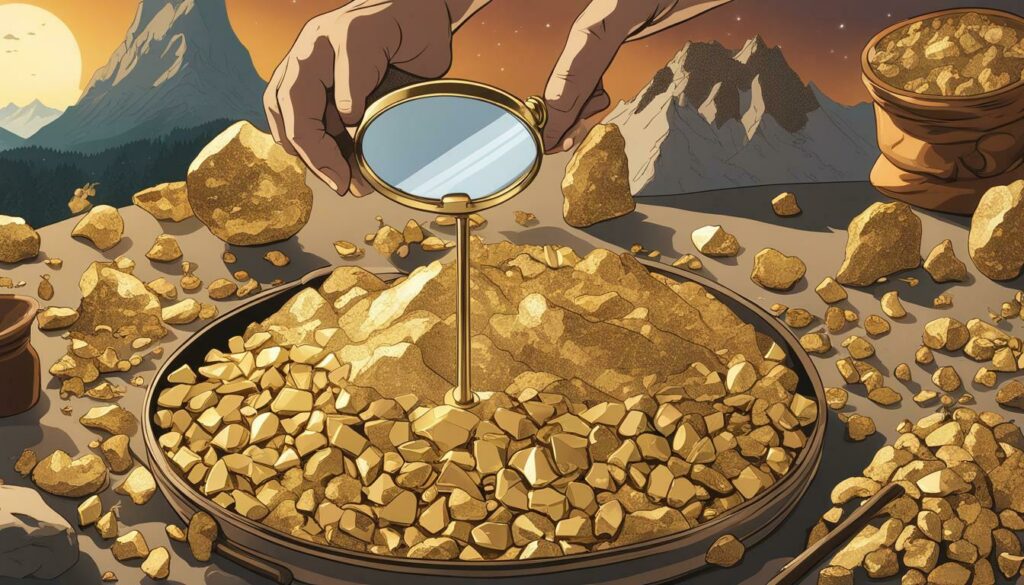 selling gold nuggets