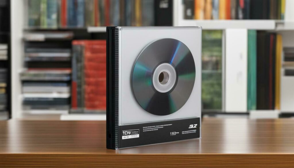 A standard DVD case