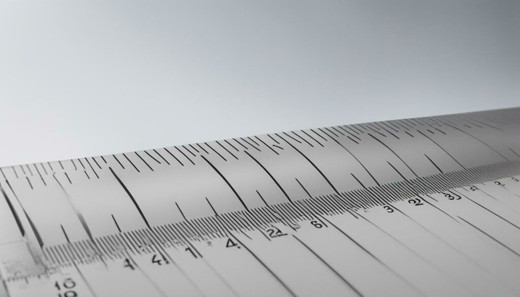 A standard ruler
