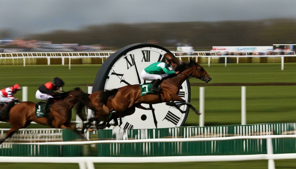 Duration of the Aintree race