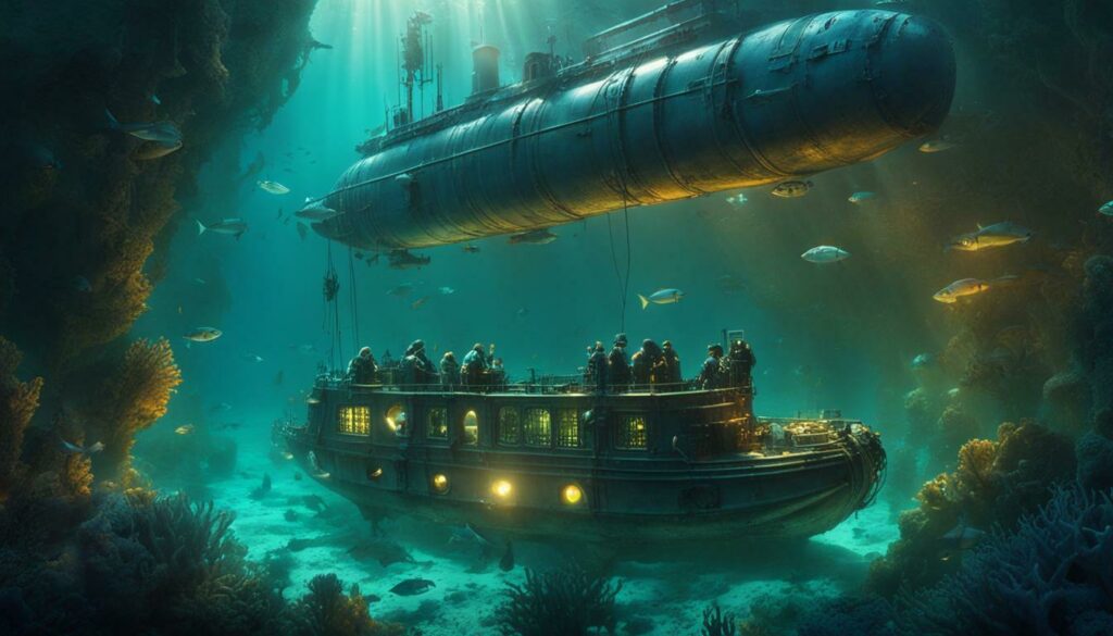 Exploring 20000 Leagues Under the Sea