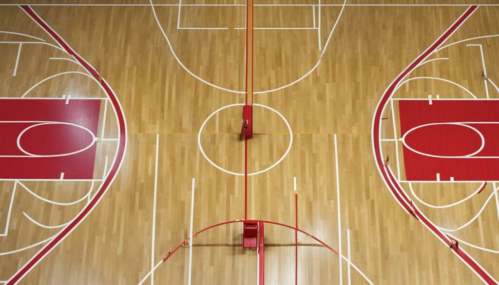 FIBA Sideline Distance