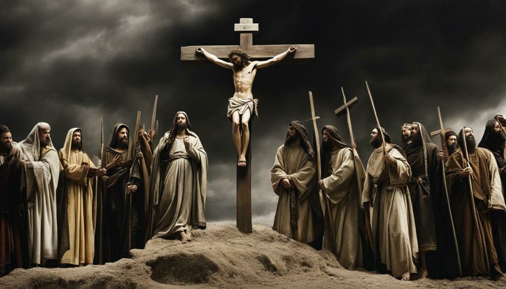 Jesus Crucifixion Comparison