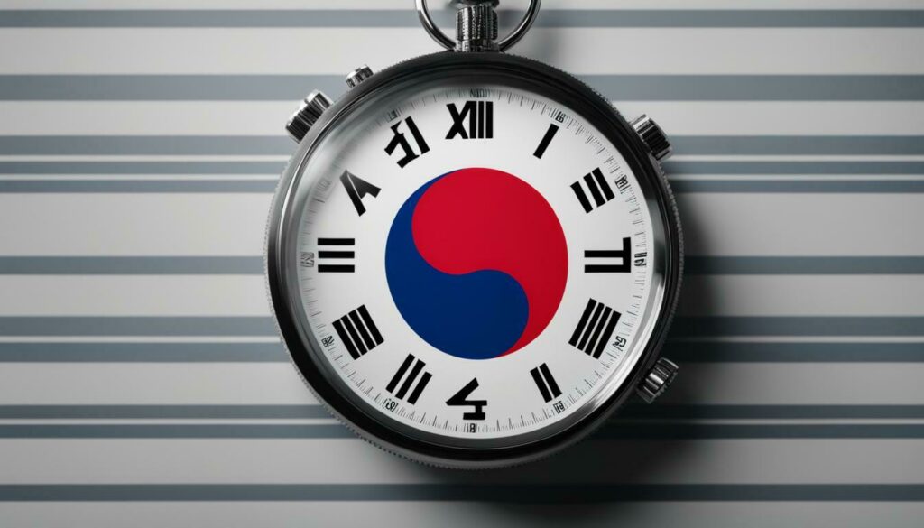 Korean language learning duration