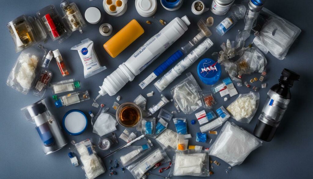 NASA astronaut equipment