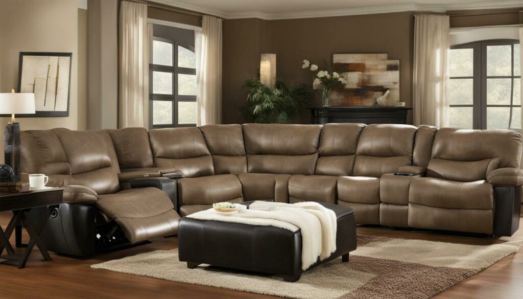 Recliner and sectional sofa