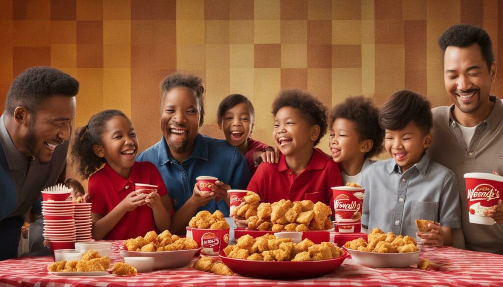affordable family size nuggets