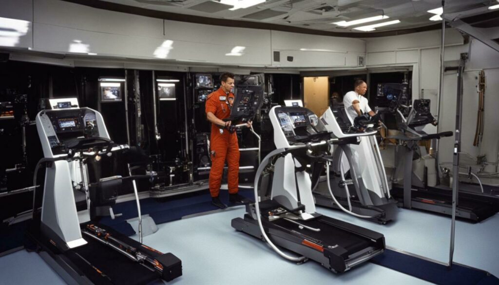 astronaut exercise equipment