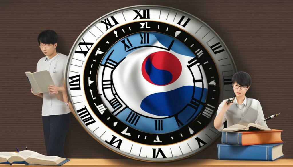 average time to learn Korean