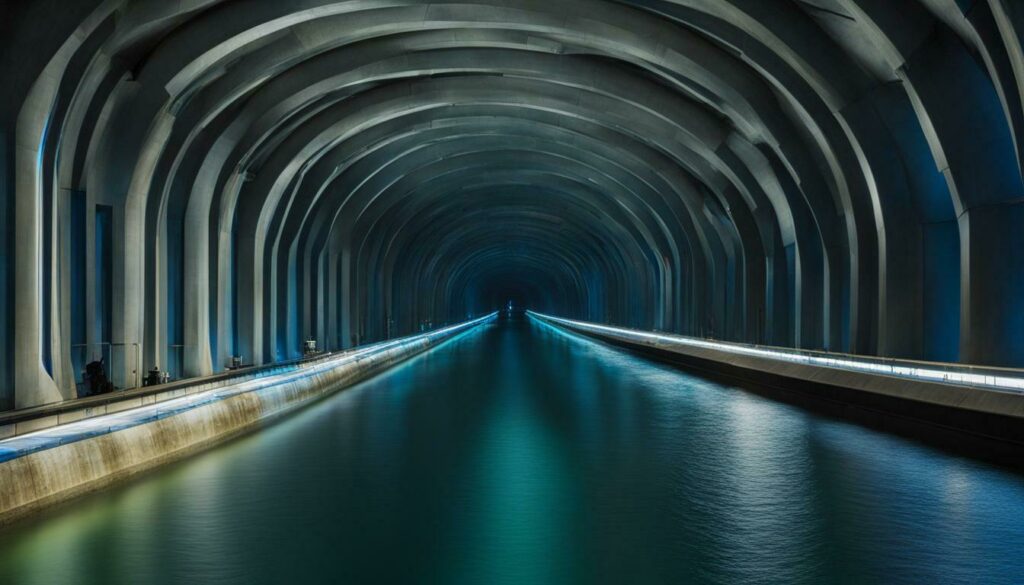 bart underwater tunnel distance