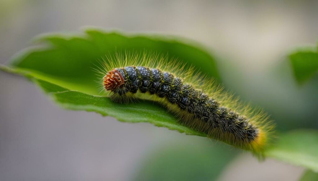 caterpillar growth time