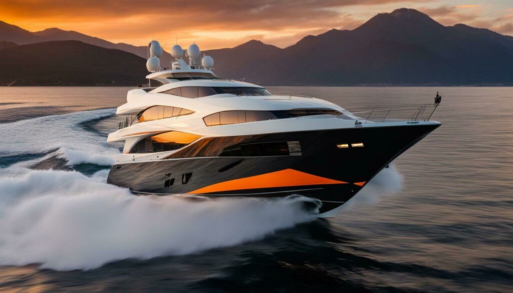crewless luxury yacht sizes
