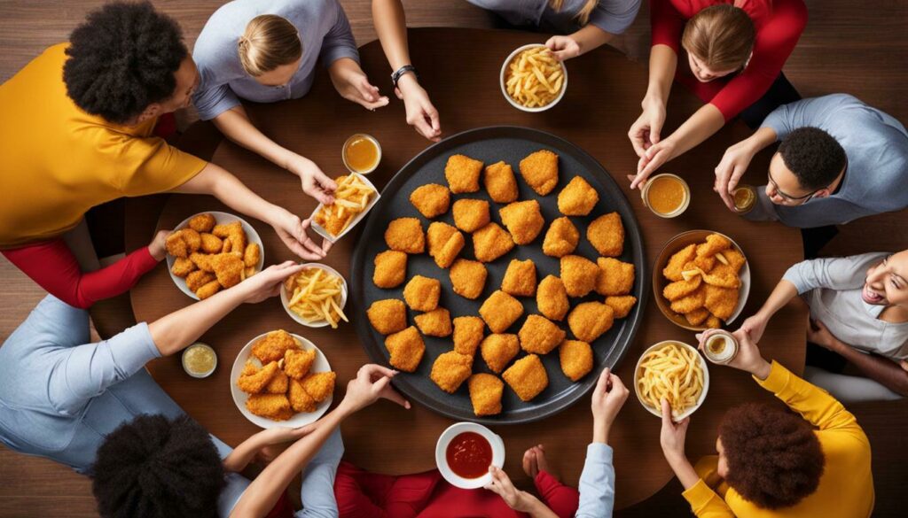 family size chicken nuggets