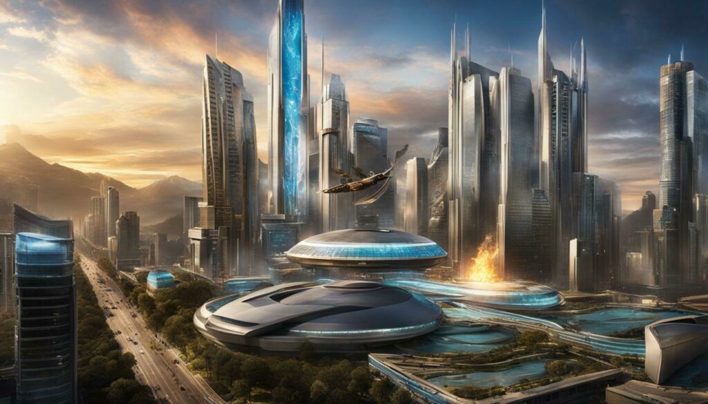 futuristic setting of hunger games