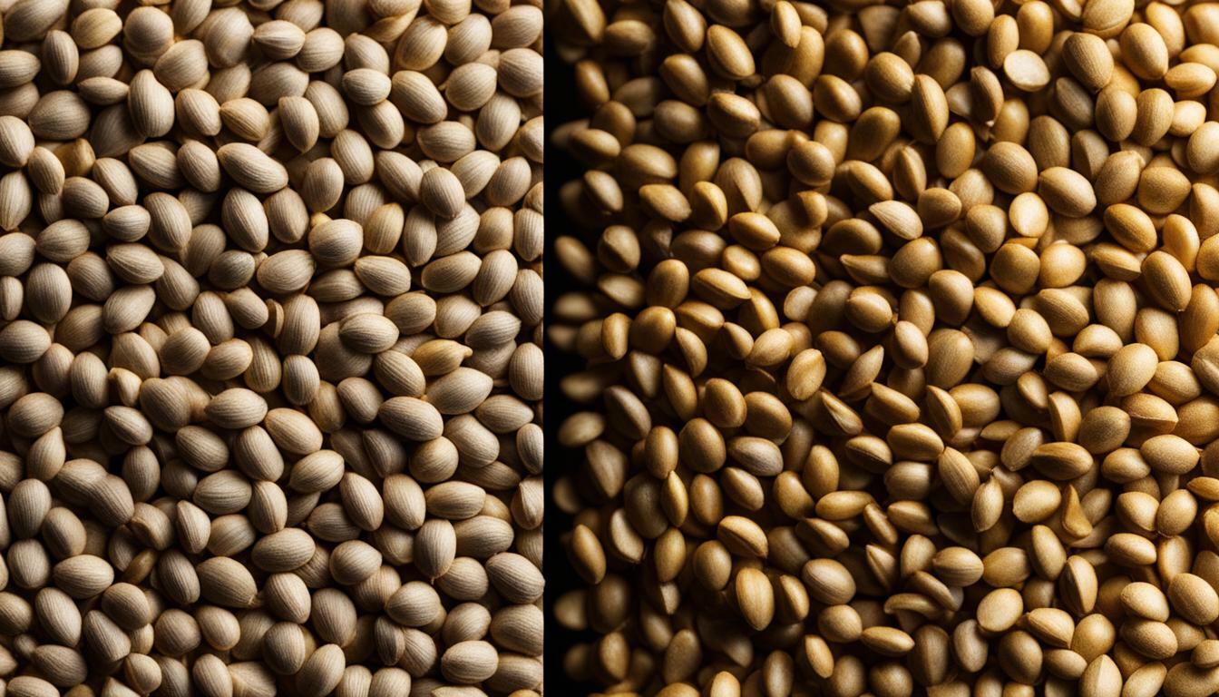 grain size after heat treatment