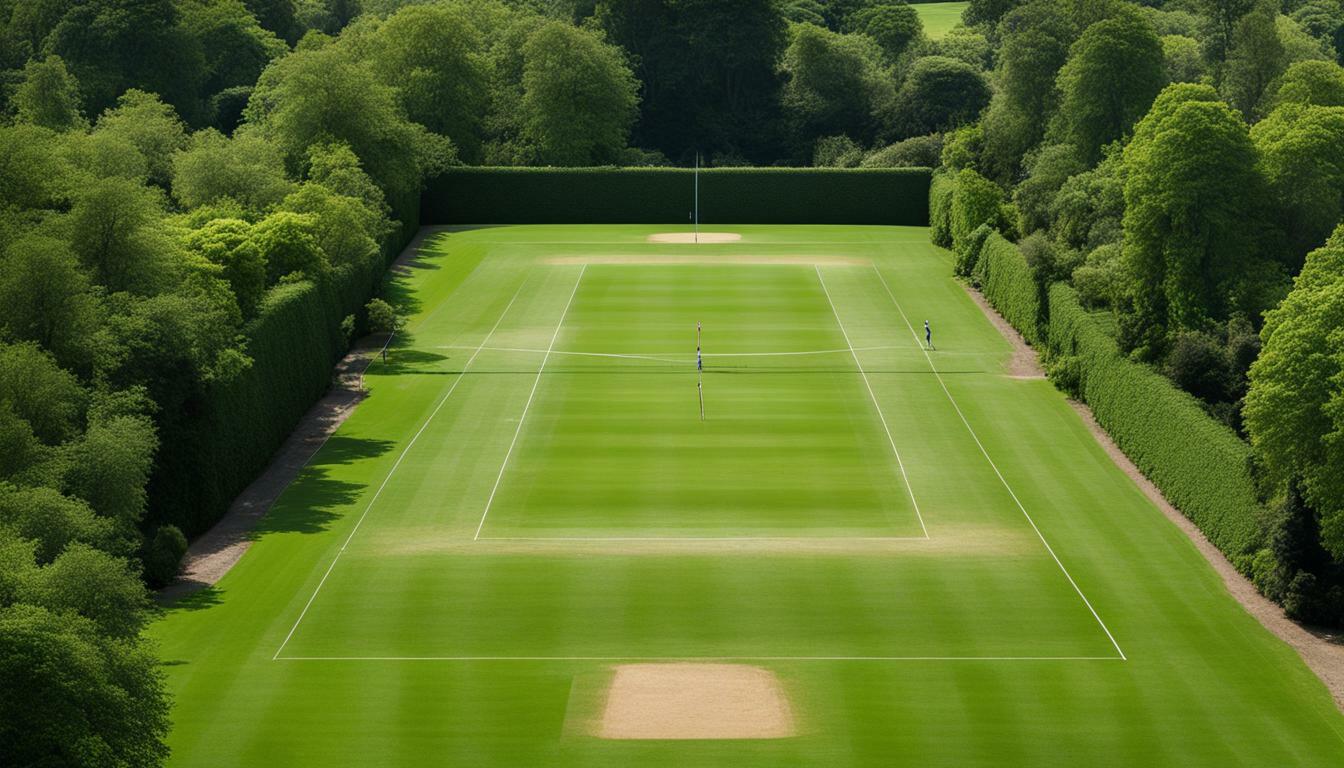 how long is a under 13 cricket pitch