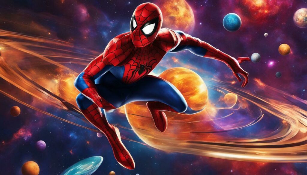 how long is spider man into the universe
