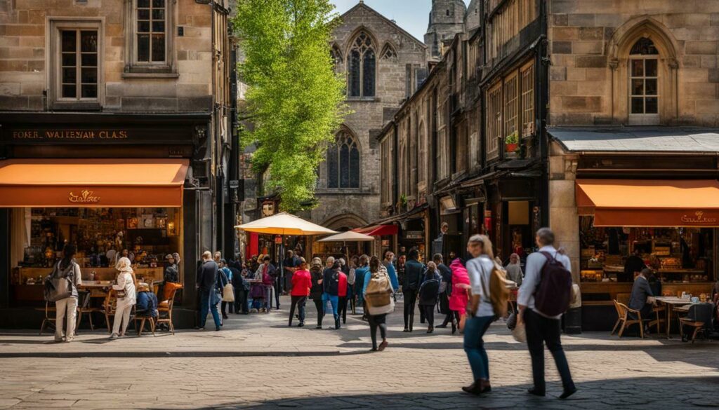 how to avoid long queues at St Giles