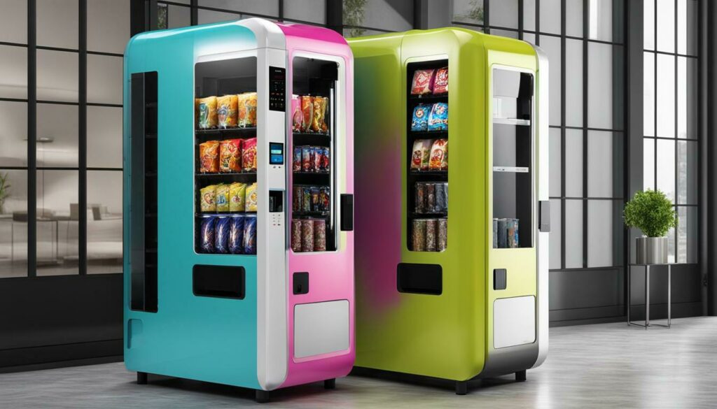 lightweight vending machine