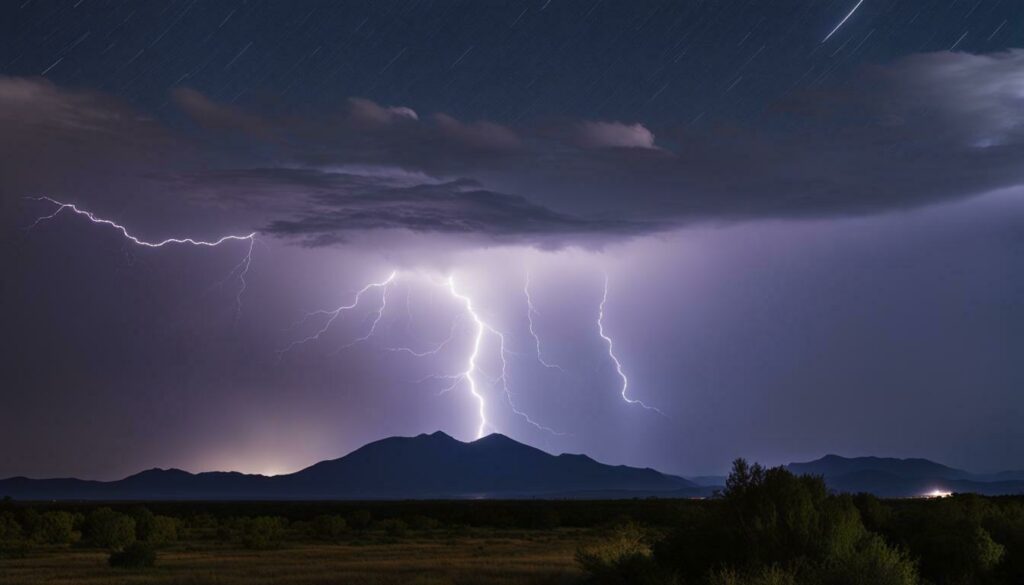 measuring lightning without thunder distance