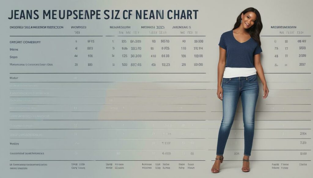 men's jean size into women's