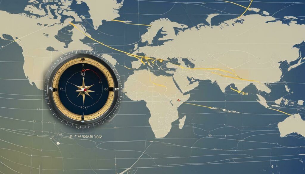 nautical miles and GPS coordinates