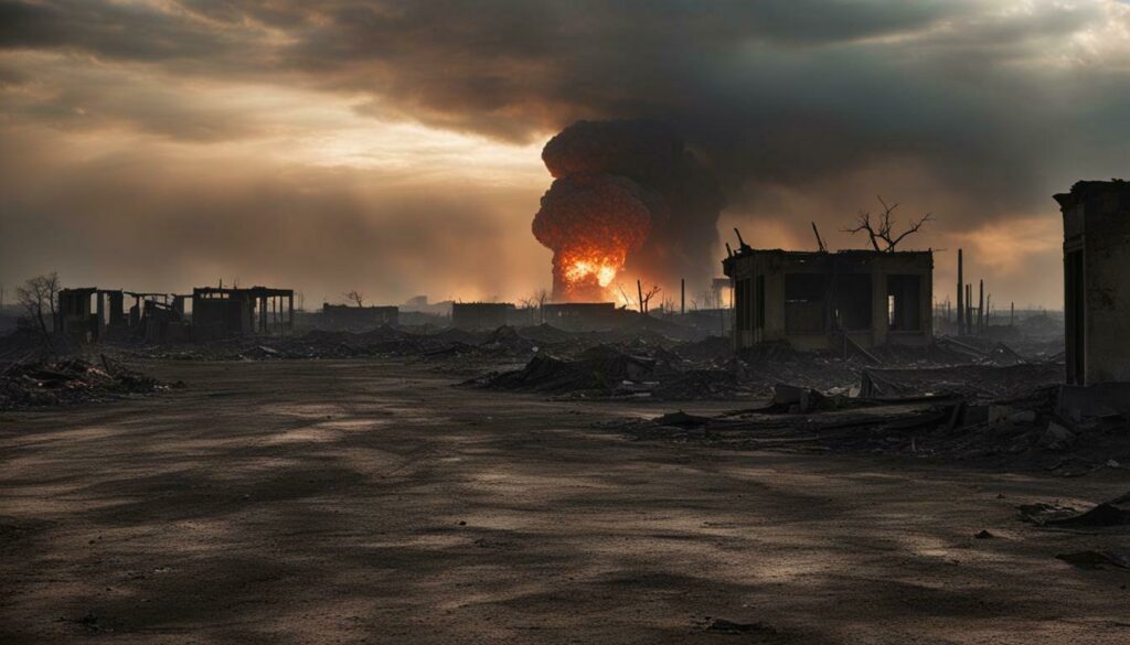 nuclear explosion aftermath