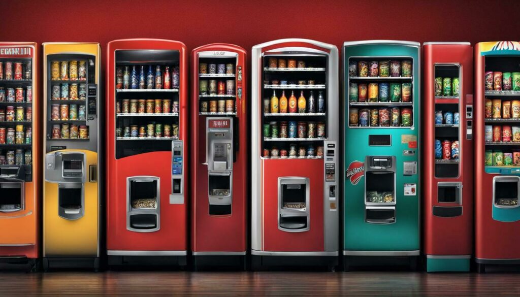 popular vending machine models