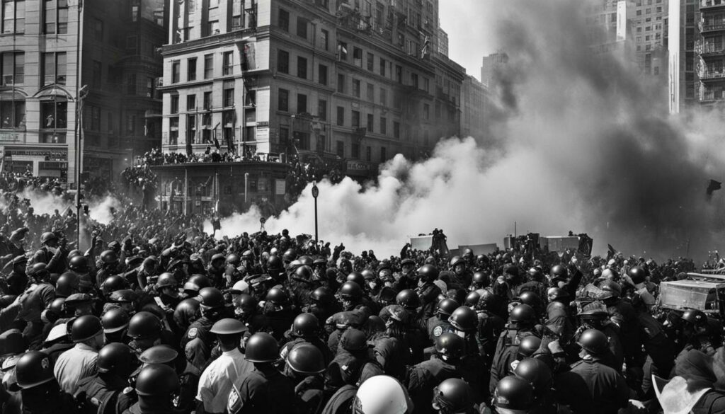 riot at Union Square