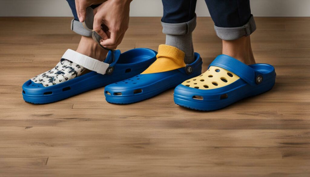 should you size up or down with crocs