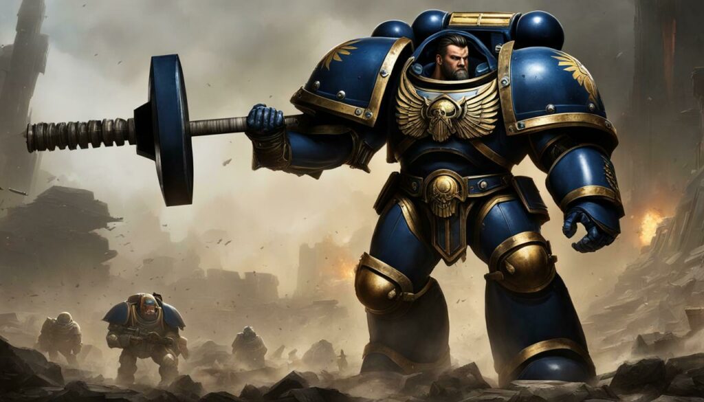 space marine strength-to-weight ratio
