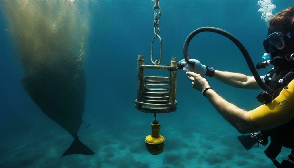 underwater weight measurement