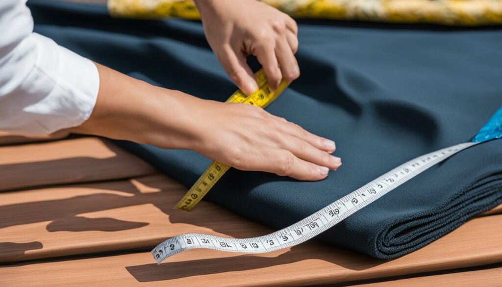 Accurately measuring the skirt length of your spa cover