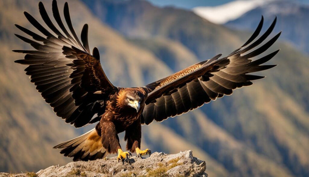 Golden Eagle Strength and Stature