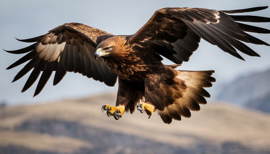 Golden Eagle wingspan