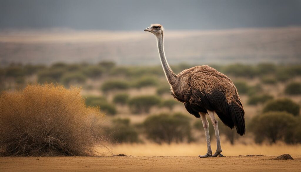 Kangaroo and Ostrich Size Ratio