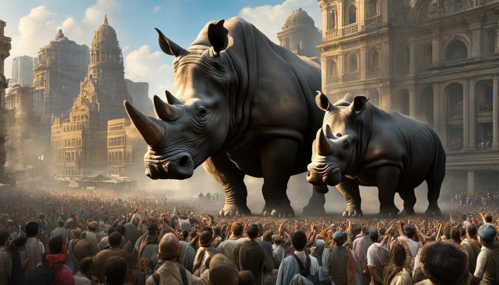Rhino and Hippo in popular culture