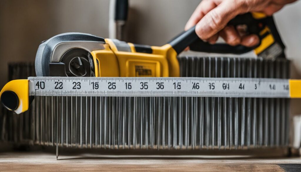 accurate measurement tips for a radiator cover