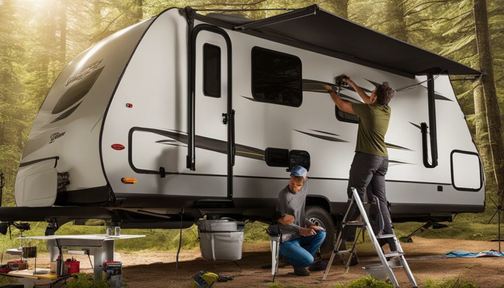 camper awning measurement guide