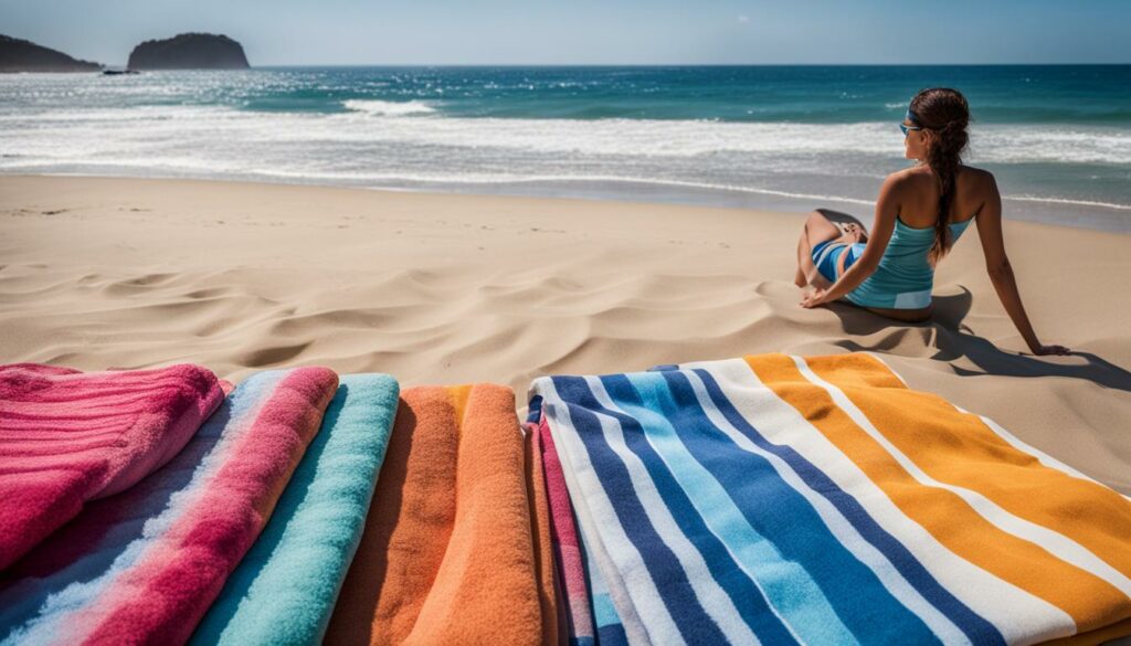 choosing the right beach towel size