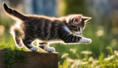 how high can a kitten jump