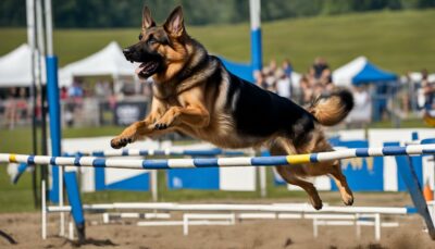 how high can german shepherds jump