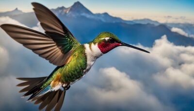 how high does a hummingbird fly