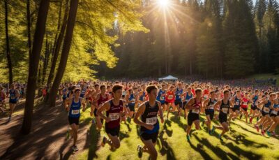 how long are high school cross country races