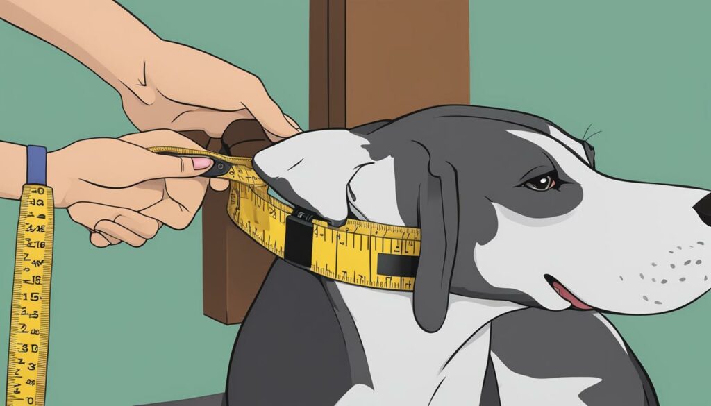 how to determine martingale collar size
