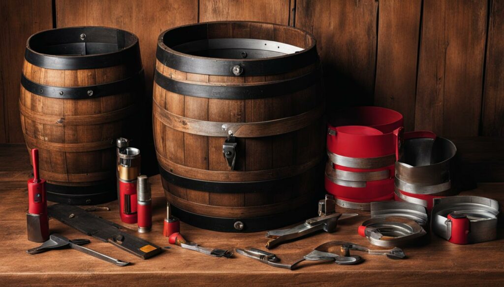 measuring barrels for specific purposes